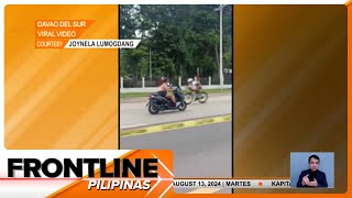 Rider arestado matapos umeksena sa triathlon sa Davao del Sur  Frontline Pilipinas [upl. by Linehan]