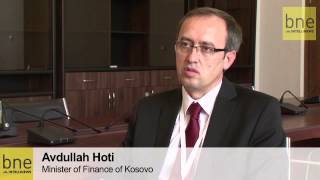 Interview Avdullah Hoti Kosovo finance minister [upl. by Marlene441]