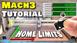 Tutorial Mach3  Home Limits  Configurazione dello Zero Macchina [upl. by Mcmullan507]