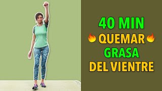 Caminata Definitiva de 40 Minutos  Entrenamiento Grasa del Vientre [upl. by Arratal476]