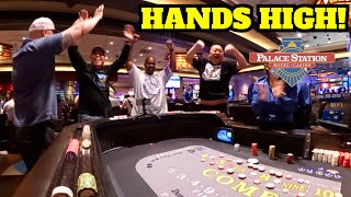 This is why we love the game of Craps Live Casino Craps at the Palace Station Las Vegas [upl. by Devaj]