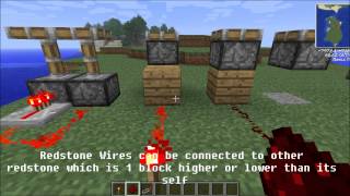 Redstone Basics  Wiring Minecraftinfocom [upl. by Osher]