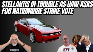 Stellantis In Trouble As Fain Asks UAW To Completely Authorize Strike Nationwide [upl. by Cuttie56]