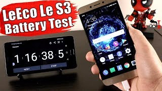 LeEco Le S3 X626  Battery Drain Test and Charging Time [upl. by Ellekram]