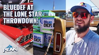 BlueDEF Giveaway at the Lone Star Throwdown 2024 Truck Show  PEAK Auto [upl. by Briscoe755]