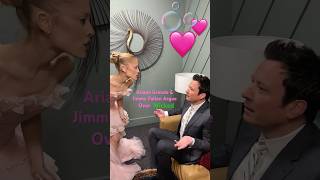 Ariana Grande amp Jimmy Fallon Argue about Wicked on the Tonight Show  wicked arianagrande [upl. by Bina]