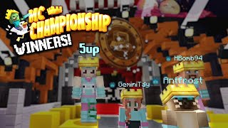 WE WON MINECRAFT CHAMPIONSHIP 20 MCC 20 [upl. by Baler]