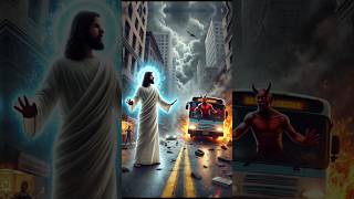 Jesus Freezes Devils Rampage A Stunning Miracle✝️ [upl. by Yrahca]