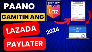 PAANO GAMITIN ANG LAZADA PAYLATER SA PAG ORDER  HOW TO USE LAZADA PAYLATER TO ORDER PRODUCT [upl. by Airrotal142]