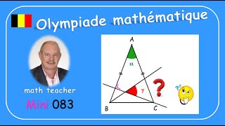 Olympiade mathématique 2024 Mini 083 [upl. by Cissej]