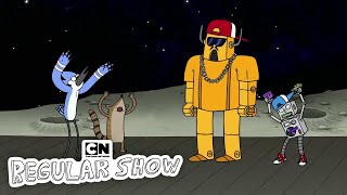 Robot Rap Battle  Minisode  Regular Show  Cartoon Network [upl. by Chappell492]