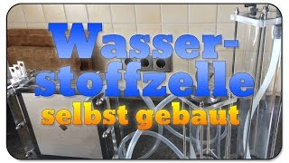 Wasserstoff Zelle selber bauen mit Knallgastest getestet HHO DryCell [upl. by Kciremed]