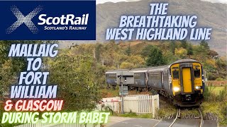 The Breathtaking West Highland line  Mallaig to Fort William [upl. by Ransell]