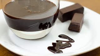 Chocolate Sauce  Simple chocolate sauce  Home made Recipe [upl. by Adniuqal]