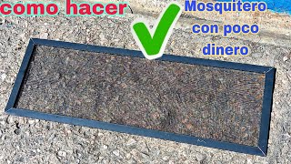 Cómo Hacer Mosquiteros Para Ventanas de Aluminio [upl. by Aniral]