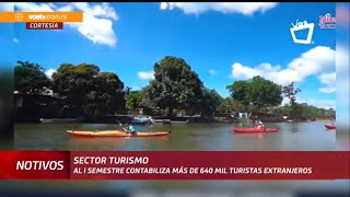 Más de 640 mil turistas extranjeros en el primer semestre registra Intur [upl. by Horne]