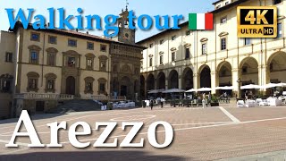 Arezzo Tuscany Italy【Walking Tour】4K [upl. by Cornelia]