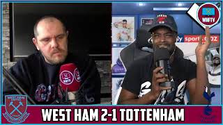 quotWest Ham amp Spurs Are Trading Places Like Eddie MurphyquotExpresssions West Ham 21 Spurs [upl. by Hump79]