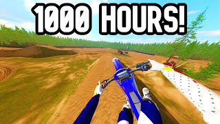 THIS IS WHAT 1000 HOURS LOOKS LIKE IN MX BIKES [upl. by Heman]