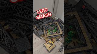 LEGO TRAGEDY 10001 Piece Eiffel Tower SMASHED [upl. by Asil]