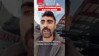 Kürt vatandaş kayyımlara karşı çıkanlara böyle ders verdi shorts kayyım keşfet [upl. by Audras]