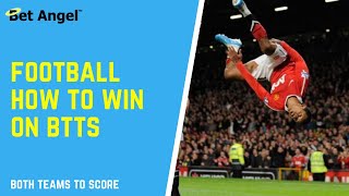 How to crush your BTTS Football betting and trading with a simple football prediction model [upl. by Orat925]