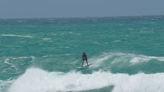 Kitesurfing waves with North Reach 2024 in Batroun Lebanon [upl. by Azmuh650]