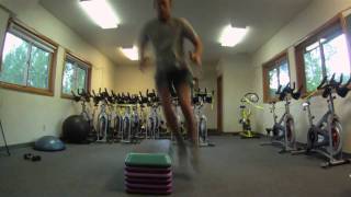 Telemark ski workout  US Telemark Ski team workout  World Cup Skiing Exercise [upl. by Aennaej]