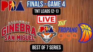 Live Barangay Ginebra San Miguel Vs TNT Tropang Giga  Finals  Play by Play  Live Scoreboard [upl. by Behrens]