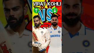 Virat Kohli in the year 2018 and in the year 2024 😱  cricket [upl. by Ahsoet870]