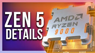 AMD RYZEN 9000 CPUs  Zen 5 Details amp Expected Launch [upl. by Eybbob661]