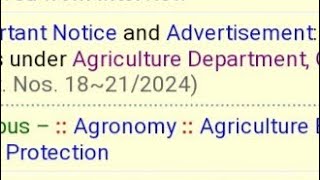 Assistant Director Agriculture BPSC Bihar Krishi Sewa 2024 Vacancy Agriculture Agri Engg [upl. by Yajnas]