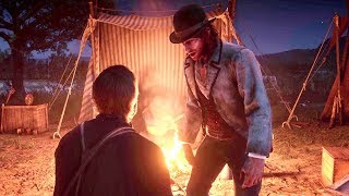 Red Dead Redemption 2  Party after Seans Return Ring Dang Doo Diddle All Day PC 4K [upl. by Somerset]