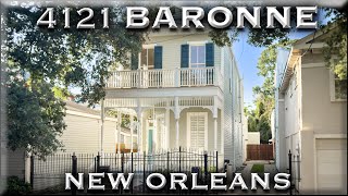 4121 Baronne  Walkthrough New Orleans Real Estate [upl. by Knapp273]