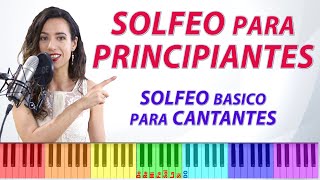 🔥Solfeo para PRINCIPIANTES 🎵 Solfeo para cantantes🎵 Solfeo cantado CLASES DE CANTO Natalia Bliss [upl. by Derk]