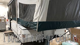 Pop Up Chronicles  I BOUGHT A POP UP CAMPER 2000 Coleman Utah [upl. by Yelyah]