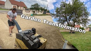 Terrassement JARDIN  GARDEN TRANSFORMATION [upl. by Aneelehs142]