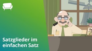 Satzglieder bestimmen So erkennst du Satzglieder im einfachen Satz [upl. by Obara]