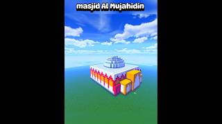 Membuat Masjid Al Mujahidin Di Minecraft minecraft masjidminecraft shorts [upl. by Darahs418]