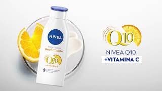 Descubre NIVEA Q10 más Vitamina C [upl. by Kate]