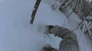 Snowboarding with my GoPro POWDER  Oberwiesenthal Fichtelberg [upl. by Hayott]