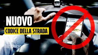 Stretta su cellulare e alcol limitazioni per gli autovelox le regole nel nuovo Codice della Strada [upl. by Agnimod]