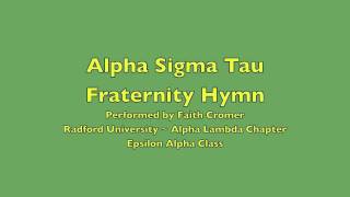 Alpha Sigma Tau Fraternity Hymn [upl. by Aleb]