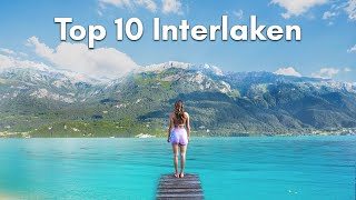 Interlaken Travel Guide  10 Experiences YOU MUST DO in 2024 [upl. by Latoya]