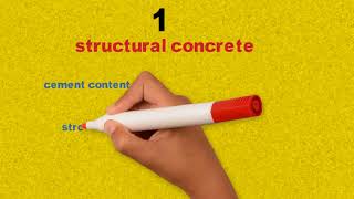 Structural and nonstructural concrete [upl. by Tema]