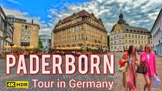 Paderborn city Germany  Walking Tour in Paderborn in Germany 4K HDR [upl. by Dekow611]