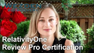 RelativityOne Review Pro Certification [upl. by Bruell]