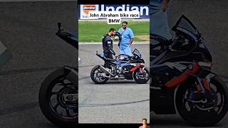 John Abraham bike race bmw [upl. by Miksen33]