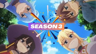 KonoSuba Season 3 Release Date Update [upl. by Zeralda]