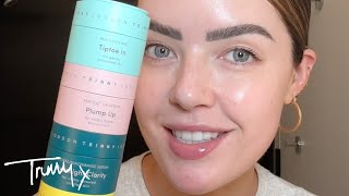 How To Get Glowing With Stackable Skincare Minis  Skincare  Trinny [upl. by Neelhsa]